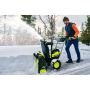 SNØFRESER RYOBI RY36STX56A-250 MAX POWER 56CM 36V 2X5,0AH