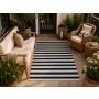 UTETEPPE CASUAL SVART 150X200CM