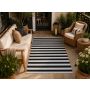 UTETEPPE CASUAL SVART 180X270CM