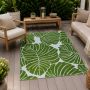 UTETEPPE PALME GRØNN 180X270CM