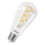 SMARTPÆRER OSRAM  SMART+ E27 4,8W EDISON RGBW DIMBAR