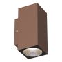 VEGGLAMPE ECOLITE MIR II LED IP65 CORTEN