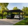 CARPORT CANOPIA  OSLO METALL 2-PLATSER 6X6M 36,23M2