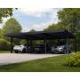 CARPORT CANOPIA  OSLO METALL 3-PLATSER 9X6M 53,74M2