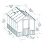 DRIVHUS CANOPIA NATURA SEDERTRE 8,6M2