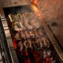 GRILLSPYD KAMADO SUMO HIBACHI GOURMET RUSTFRITT STÅL 20 PK