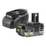 BATTERI & LADER RYOBI RC18120B-140X ONE+ 18V 1X4,0AH