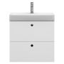 SERVANTSKAP SVEDBERGS INTRO 60X35CM 2 SKUFFER HVIT MATT