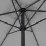 PARASOLL DOPPLER LIFE 250X200CM GRÅ