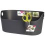 PLASTPOTTE ELHO BRUSSELS 29,5X17,5X12,8CM ANTRASITT                         