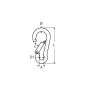 KARABINHAKE MARINETECH 5X50