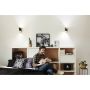 VEGGLAMPE LEDVANCE SMART+ WIFI CYLINDRO ORBIS SVART