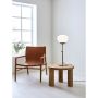BORDLAMPE MARKSLÖJD RISE ANTIKK/HVIT E27