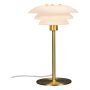 BORDLAMPE DYBERG LARSEN DL20 OPAL/MESSING