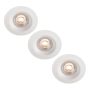 DOWNLIGHT ECOLITE TITAN 3000K HVIT 3 PK