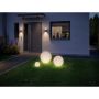 HAGEBELYSNING PAULMANN GLOBE Ø20 CM HVIT IP67 235 LM 3000 K