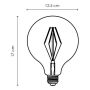 LYSPÆRE HOME SWETT HOME LED DECO GLOBE G125 4W 400 LM 2700K