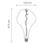 LYSPÆRE HOME SWEET HOME VARMHVIT LED FLEX 3W DIM AMBER E27 