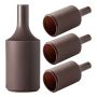 SOKKELDEKSEL HOME SWEET HOME E27 GUMMI BRUN