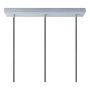 TAKLAMPE HOME SWEET HOME XXL 3 LAMPER E27 BETONG