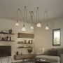 TAKLAMPE HOME SWEET HOME RUND 5 E27 RUST