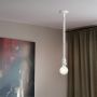 TAKLAMPE HOME SWEET HOME LEONARDO HVIT