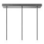 TAKLAMPEFESTE HOME SWEET HOME XXL METALL 3 FESTER