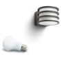VEGGLAMPE PHILIPS HUE LUCCA 9W ANTRASITT