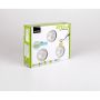 DOWNLIGHT ECOLITE STELLA DIMBAR HVIT 3-PK