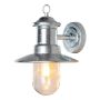 VEGGLAMPE KONSTSMIDE NAPOLI GALVANISERT