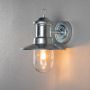 VEGGLAMPE KONSTSMIDE NAPOLI GALVANISERT