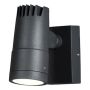 VEGGLAMPE KONSTSMIDE ANDRIA LED SVART 