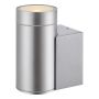 VEGGLAMPE MARKSLÖJD PIPE 1 ALUMINIUM 