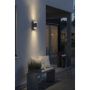 VEGGLAMPE KONSTSMIDE POTENZA GU10 LED MØRK GRÅ 