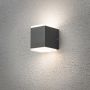 VEGGLAMPE KONSTSMIDE MONZA LED MØRKGRÅ 