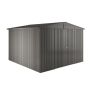 REDSKAPSBOD BIOHORT EUROPA METALLIC MØRK GRÅ STR 7 9,48M² 