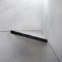 DUSJHYLLE TEBO HJØRNE TILE IN 290X195X20MM SVART