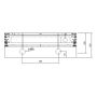 SPEILSKAP BATH DELUXE MARYLAND RETT 80CM HVIT MATT