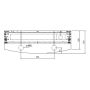 SPEILSKAP BATH DELUXE MARYLAND RUND 80CM HVIT MATT