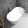 BADEKAR BATH DELUXE FLORIDA FRITTSTÅENDE HVIT 150CM