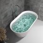 BADEKAR BATH DELUXE FLORIDA FRITTSTÅENDE HVIT 150CM