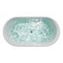 BADEKAR BATH DELUXE FLORIDA FRITTSTÅENDE HVIT 150CM
