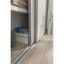SKYVEDØRSETT OPTIMUM 3 DØRER HVIT/GRÅ 2500X1800MM