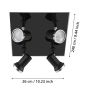 TAKSPOTLIGHT EGLO TAMARA LED SVART 