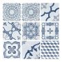FLIS MARRAKECH BLUE MIX 21,6X21,6CM 1,31 M²/PK