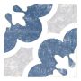 FLIS MARRAKECH BLUE MIX 21,6X21,6CM 1,31 M²/PK
