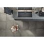 FLIS CORSO ITALIA CONCRETE 60X60CM 1.08M²/PK MØRKGRÅ