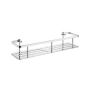DUSJKURV SMEDBO SIDELINE 40X10,3CM POLERT KROM