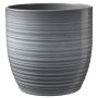 BLOMSTERPOTTE SOENDGEN BERGAMO LYSGRÅ 13CM
