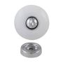 KNOTT MILLERS LEIF  Ø36MM HVIT/KROM